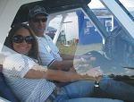 USA dealer Ron Bearer Jr. with his wife Rocio